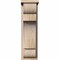 Ekena Millwork New Brighton Smooth Corbel w/Backplate, Douglas Fir, 7 1/2"W x 14"D x 26"H COR08X14X26NEB01SDF - alternate 4